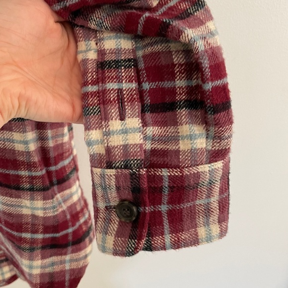 Madewell • Flannel Sunday in Mahaska Plaid shacket chore coat size small - Picture 8 of 12